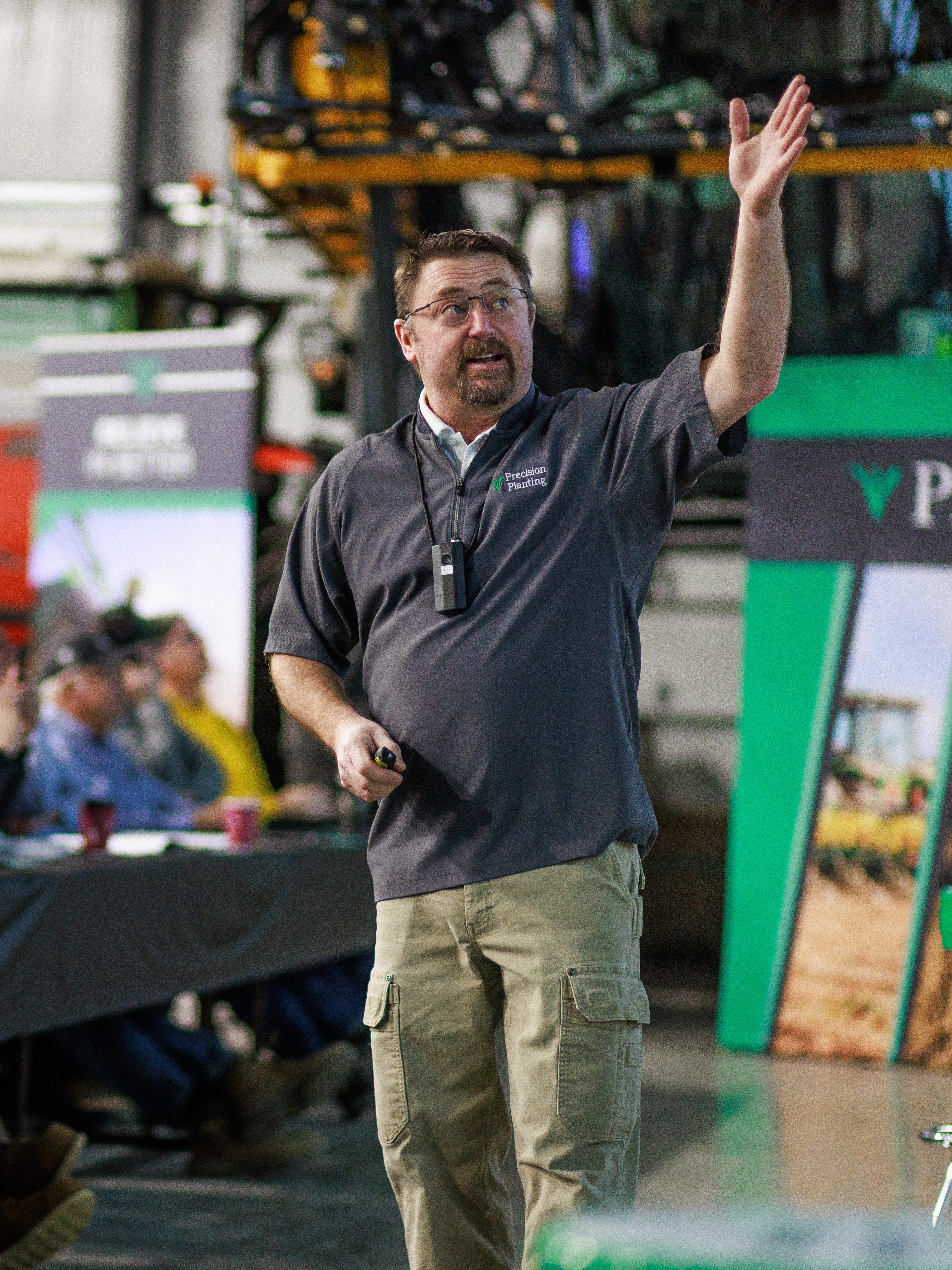 Precision Planting's commercial agronomist Jason Webster, who leads InsidePTI